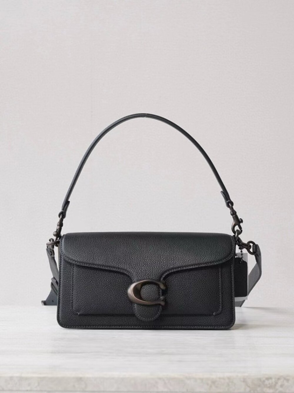 Coach Tabby 26 Shoulder Bag Crossbody Leather Authentic